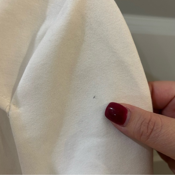 New Anthropologie BHLDN Kaia Long-Sleeve Cutout Tie-Neck Mini Dress - Picture 5 of 6